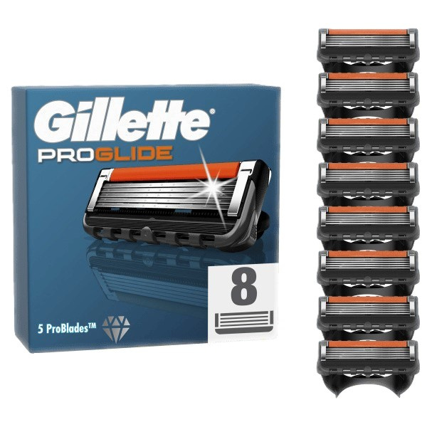 Gillette ProGlide náhradní břity 8 ks