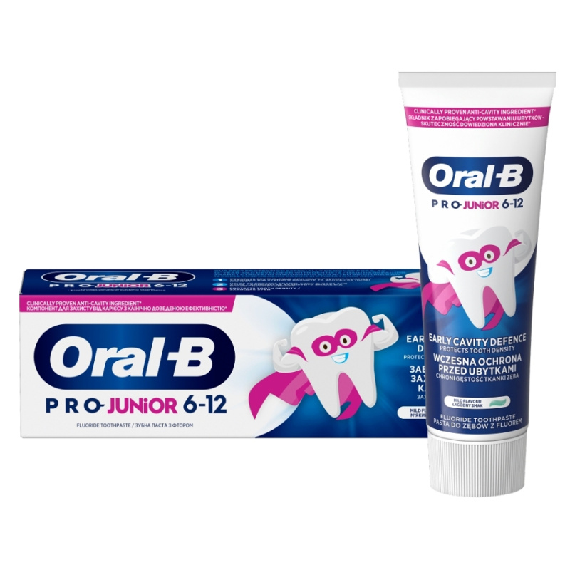 Oral B PRO Junior zubní pasta pro děti 6-12 y. 75 ml