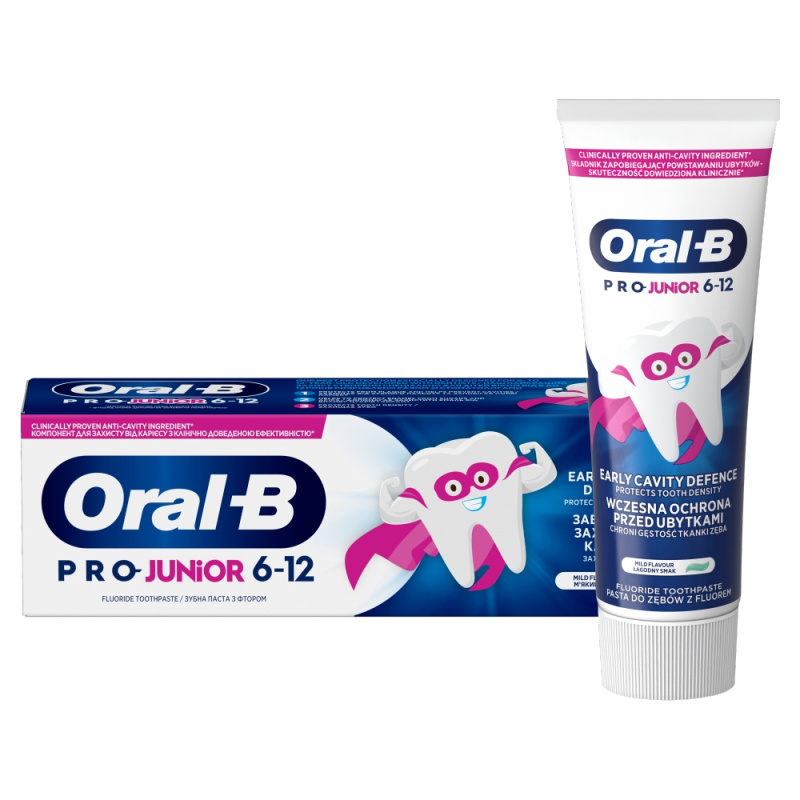 Oral B PRO Junior zubní pasta pro děti 6-12 y. 75 ml