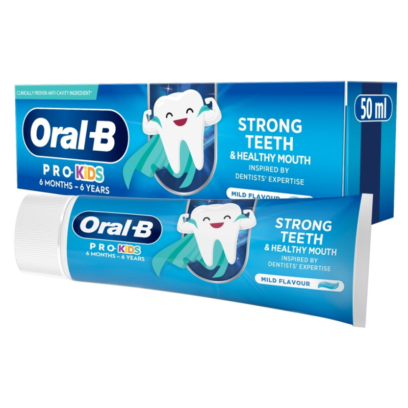 Oral B PRO Kids zubní pasta pro děti 6m - 6y 50 ml