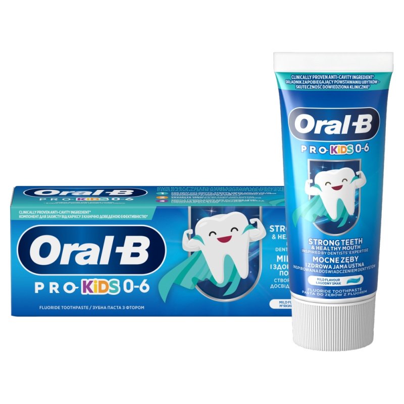 Oral B PRO Kids zubní pasta pro děti 6m - 6y 50 ml