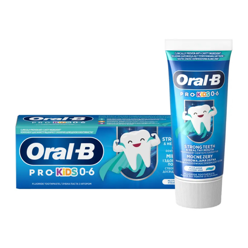 Oral B PRO Kids zubní pasta pro děti 6m - 6y 50 ml