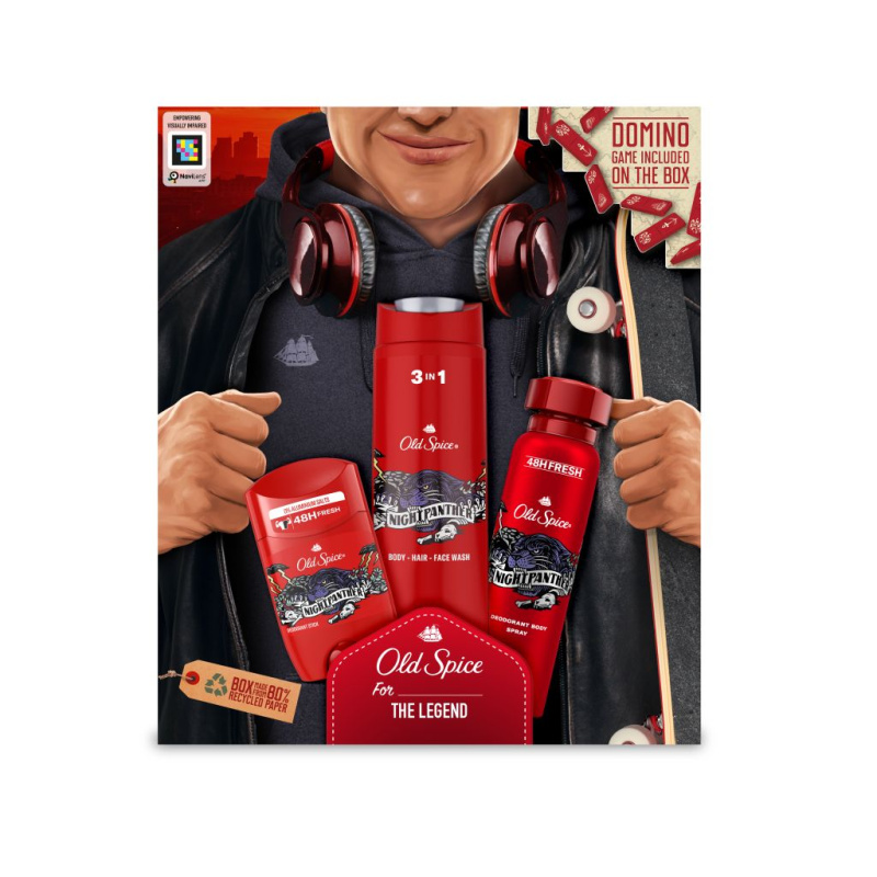 Old Spice Nightpanther Wild Explorer Set dárková sada pro muže
