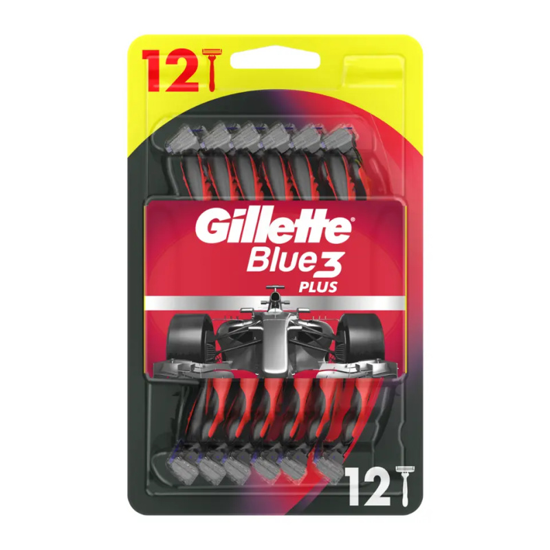 Gillette Blue3 jednor hol(12ks/bli) Red