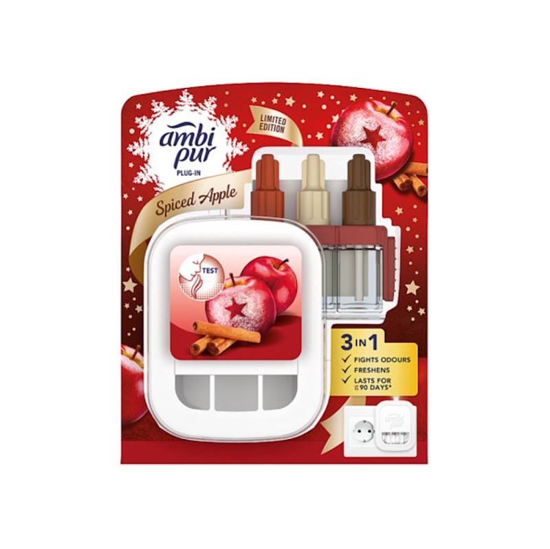 Ambi Pur 3 Volution - elektrický osvěžovač vzduchu - Spiced Apple
