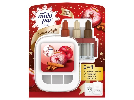 Ambi Pur 3 Volution - elektrický osvěžovač vzduchu - Spiced Apple