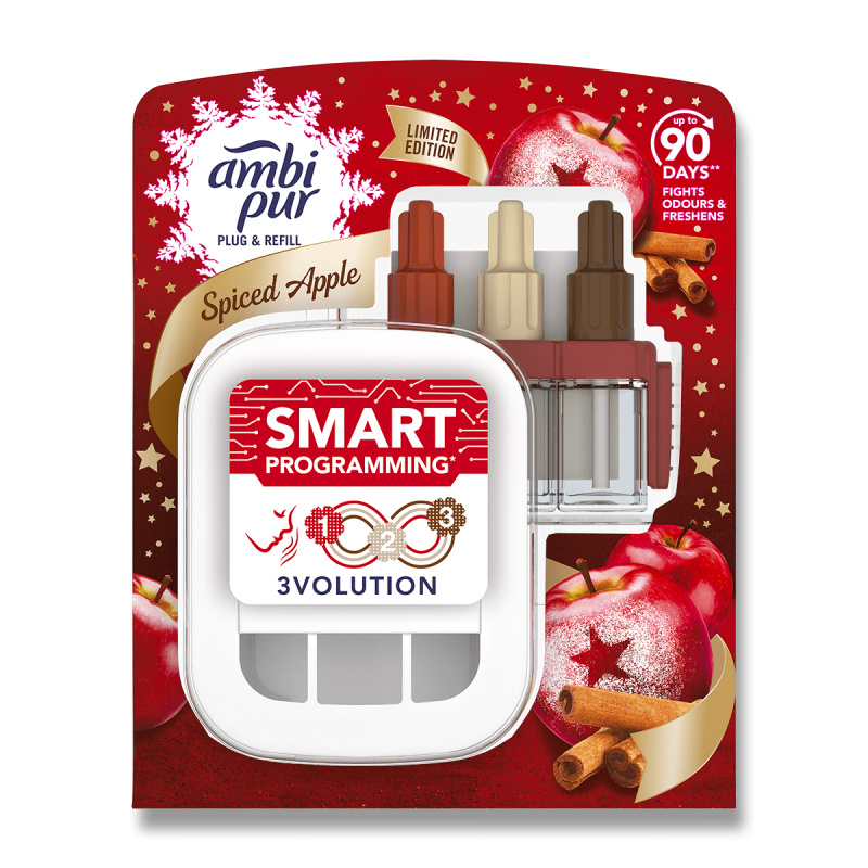 Ambi Pur 3 Volution - elektrický osvěžovač vzduchu - Spiced Apple