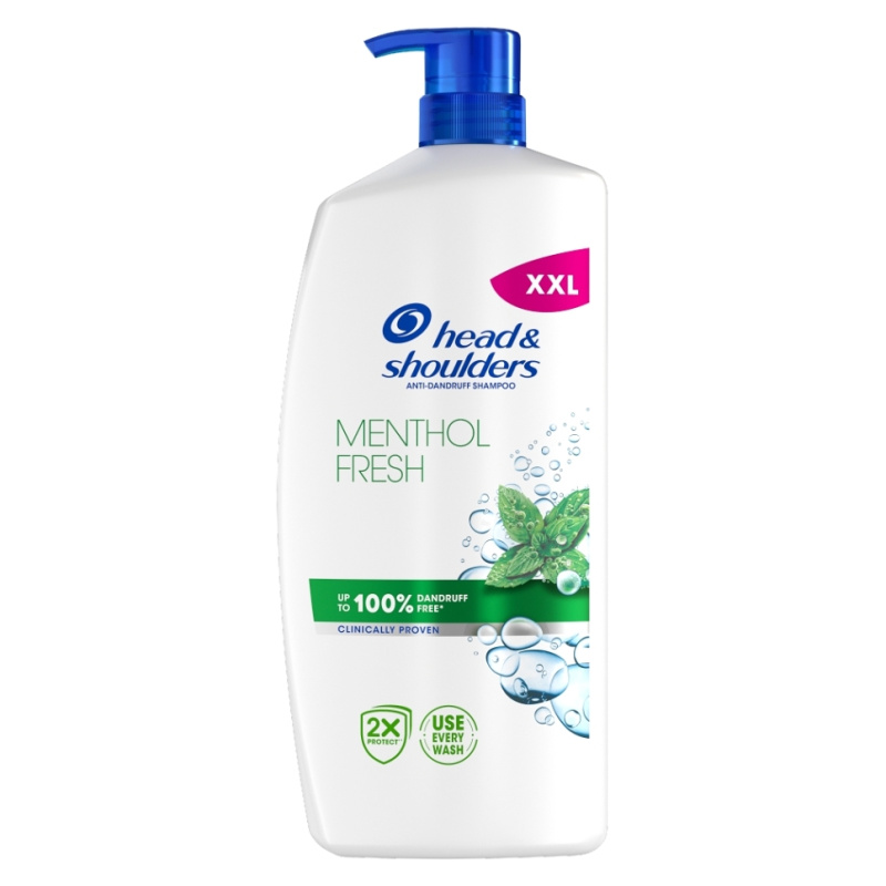 Head & Shoulders Menthol Fresh šampon proti lupům 800 ml