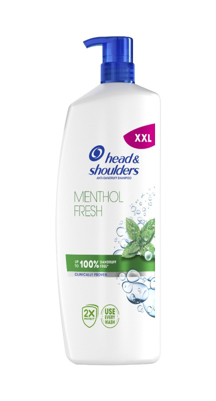 Head & Shoulders Menthol Fresh šampon proti lupům 800 ml