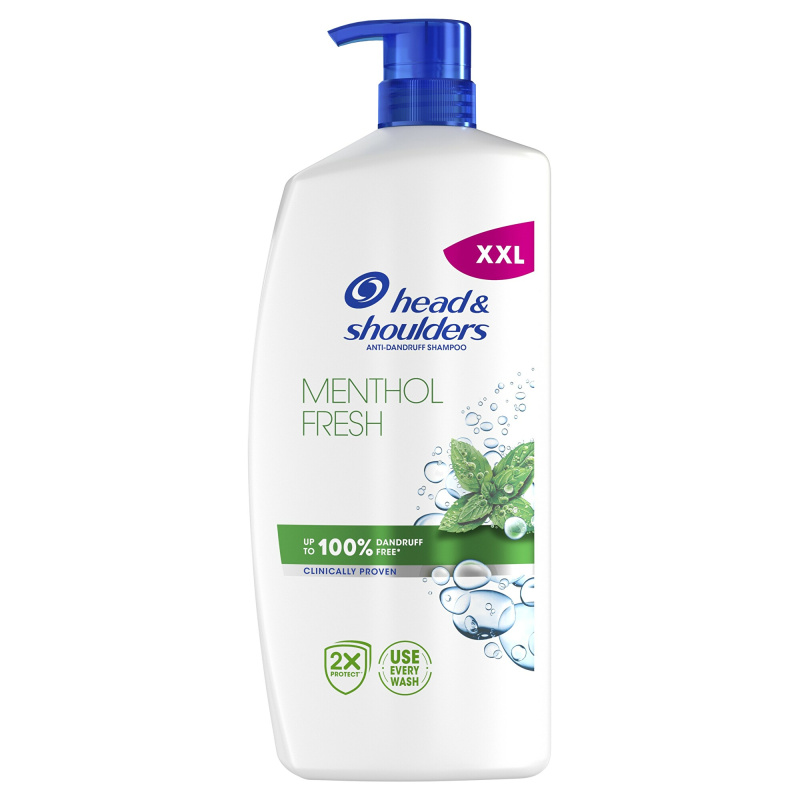 Head & Shoulders Menthol Fresh šampon proti lupům 800 ml