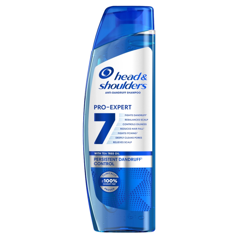 Head & Shoulders Pro-Expert 7 Anti-Dandruff šampon proti lupům 250 ml