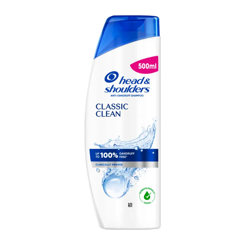 Head & Shoulders Classic Clean šampon proti lupům 500 ml