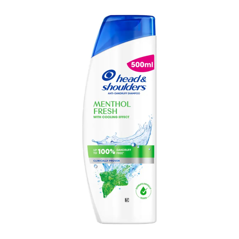 Head & Shoulders Menthol Fresh šampon proti lupům 500 ml