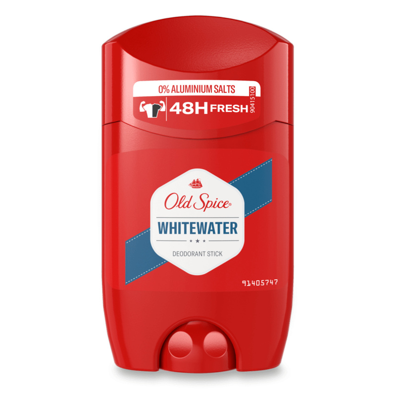 Old Spice Whitewater tuhý deodorant pro muže 50 g