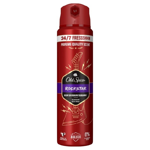 Old Spice RockStar deodorant ve spreji pro muže 150 ml