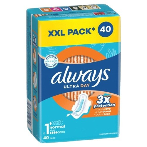 Always Ultra Day Normal hygienické vložky 40 ks