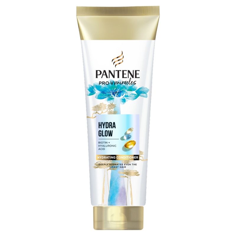 Pantene Pro-V Miracles Hydra Glow hydratační kondicionér pro suché a poškozené vlasy 160 ks