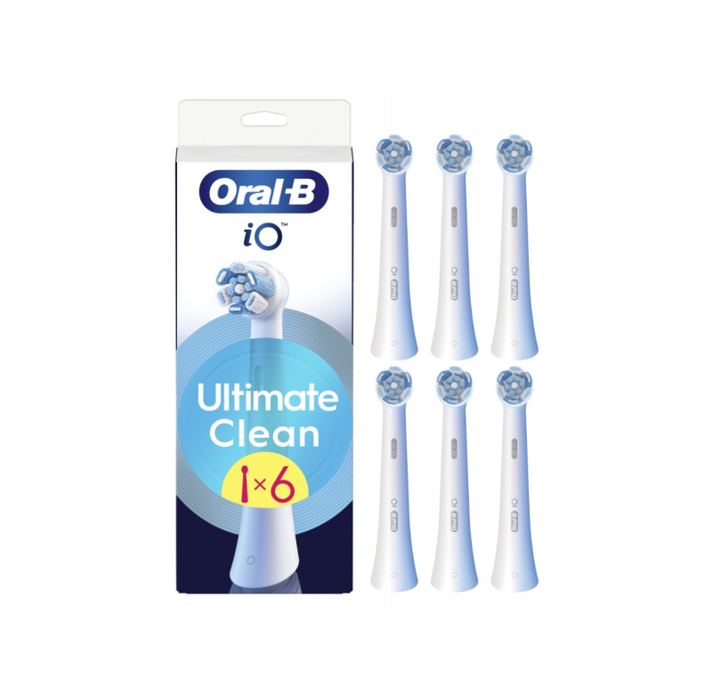 Oral B iO Ultimate Clean náhradní hlavice pro zubní kartáček White 6 ks