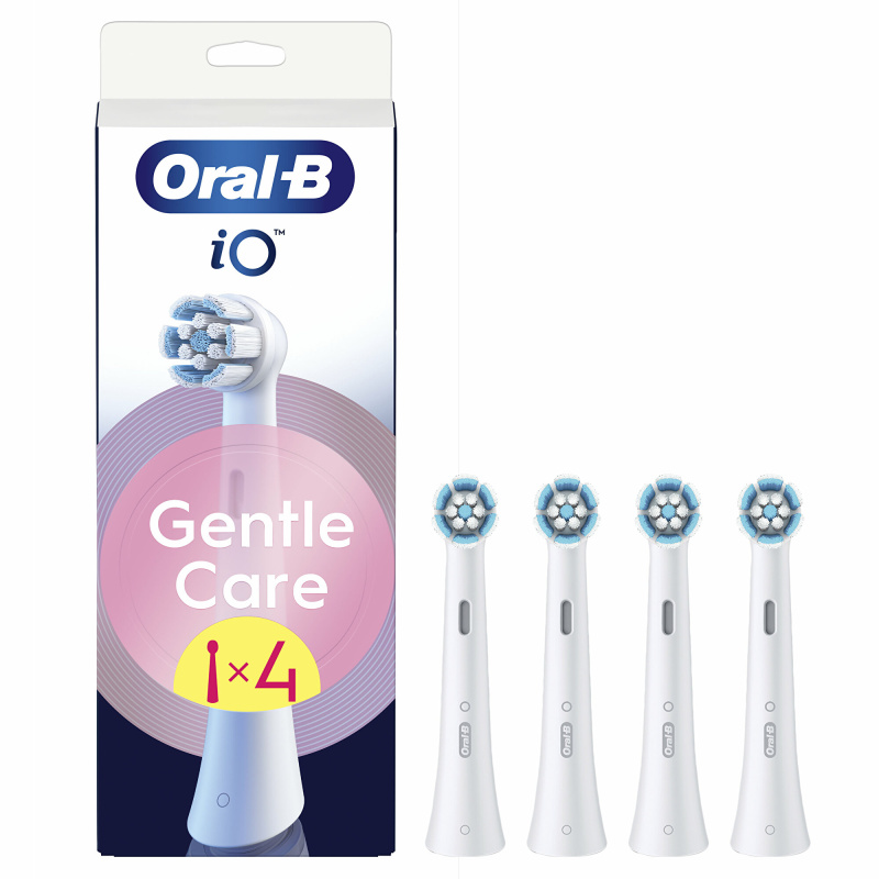 Oral B iO Gentle Care náhradní hlavice pro citlivé dásně White 4 ks