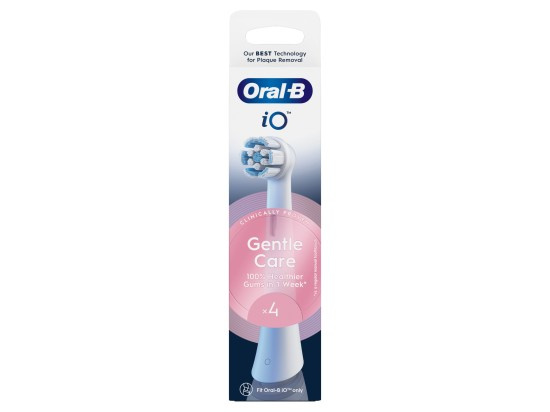 Oral B iO Gentle Care náhradní hlavice pro citlivé dásně White 4 ks