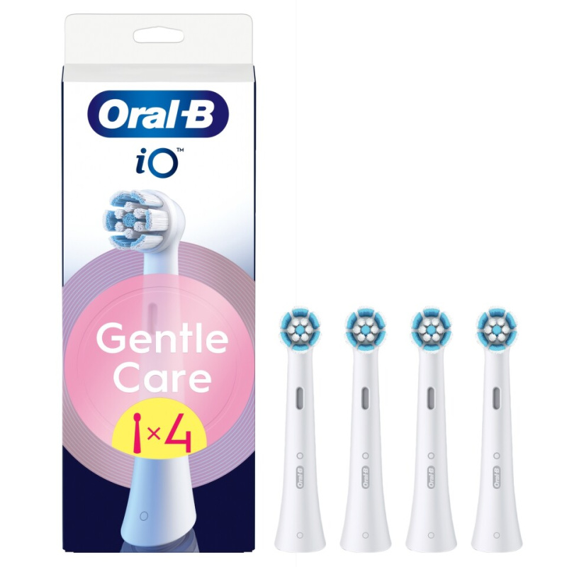 Oral B iO Gentle Care náhradní hlavice pro citlivé dásně White 4 ks