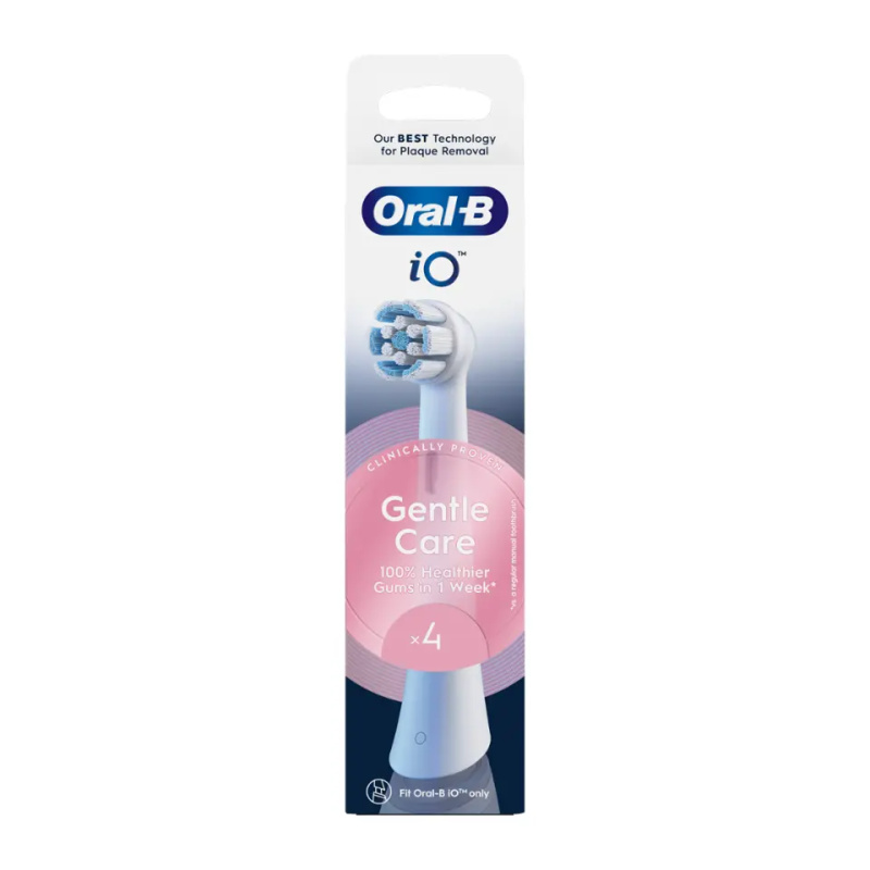 Oral B iO Gentle Care náhradní hlavice pro citlivé dásně White 4 ks