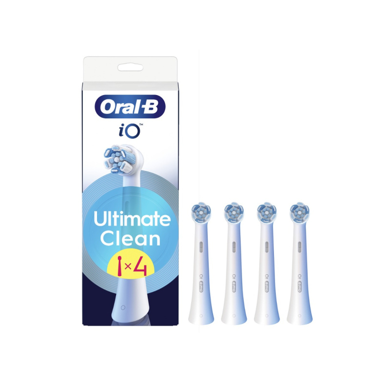 Oral B iO Ultimate Clean náhradní hlavice pro zubní kartáček White 4 ks