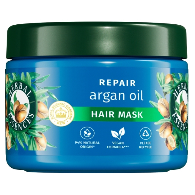 Herbal Essences Argan Oil Repair intenzivně vyživující maska na vlasy 300 ml