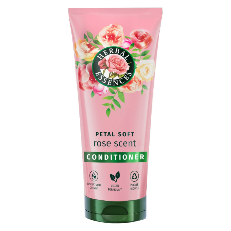 Herbal Essences Rose Scent Petal Soft kondicionér pro suché a poškozené vlasy 250 ml