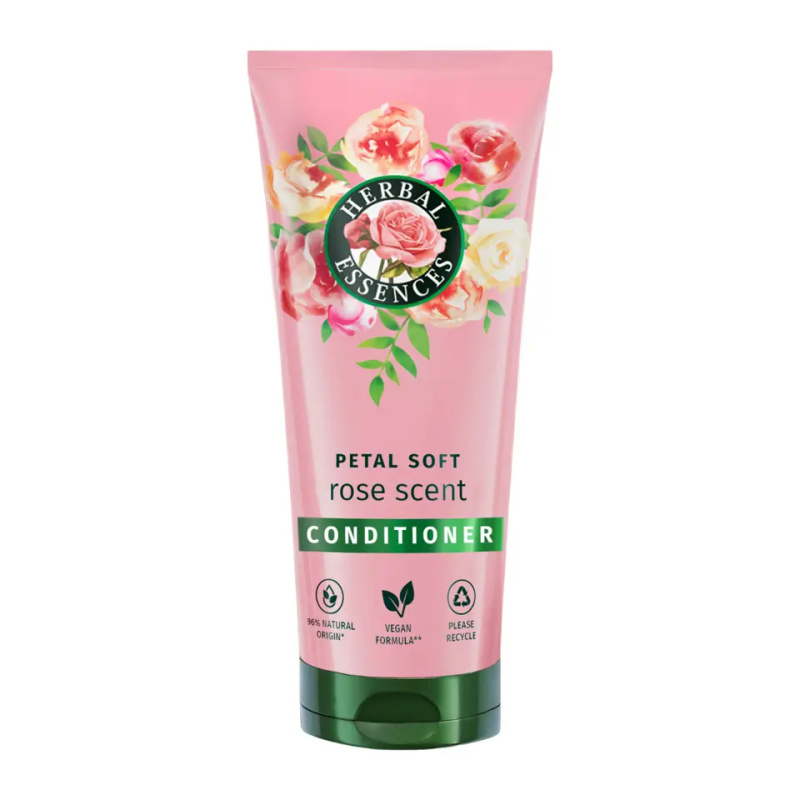 Herbal Essences Rose Scent Petal Soft kondicionér pro suché a poškozené vlasy 250 ml