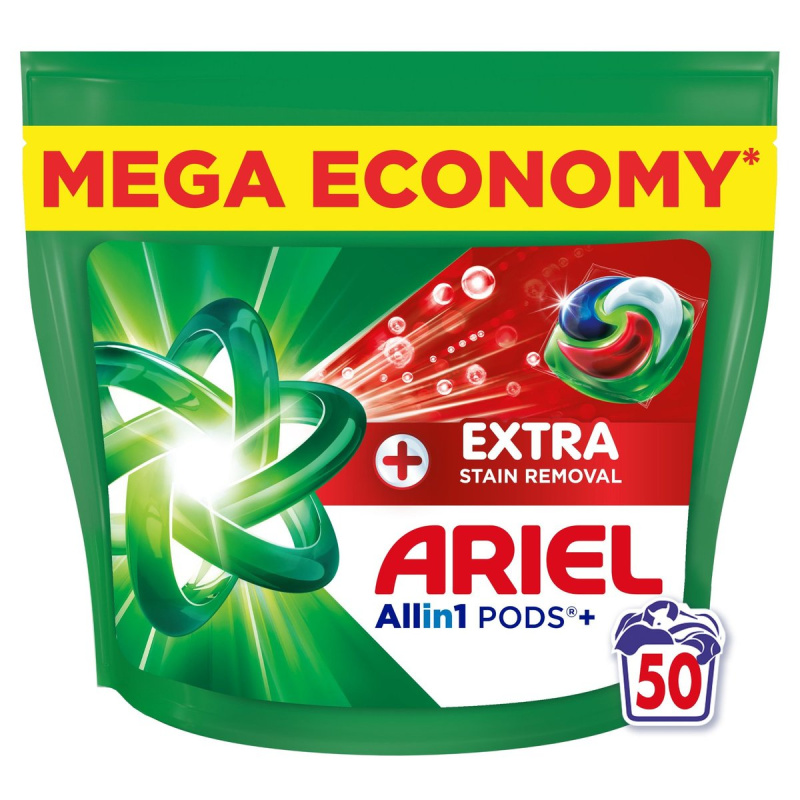 Ariel Extra Clean Allin1 + kapsle na praní