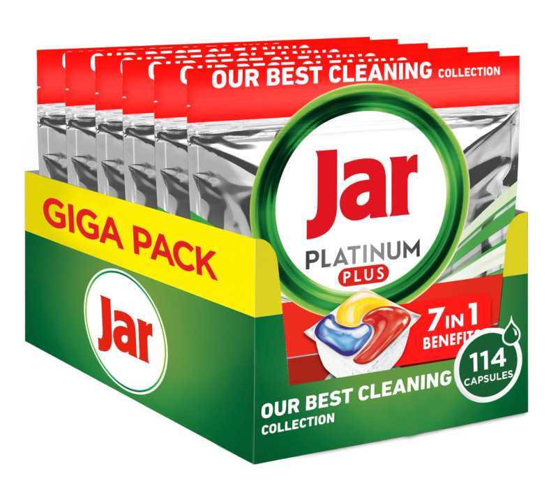 Jar Platinum Plus Lemon kapsle do myčky