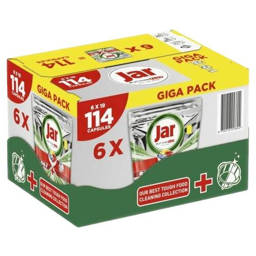 Jar Platinum Plus Lemon kapsle do myčky