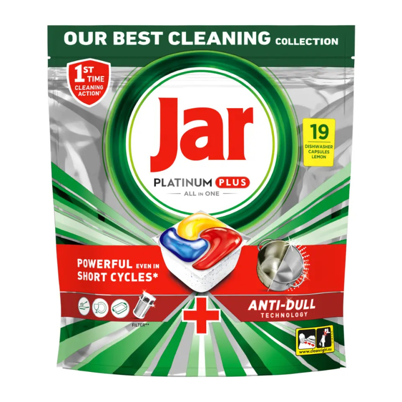 Jar Platinum Plus Lemon kapsle do myčky