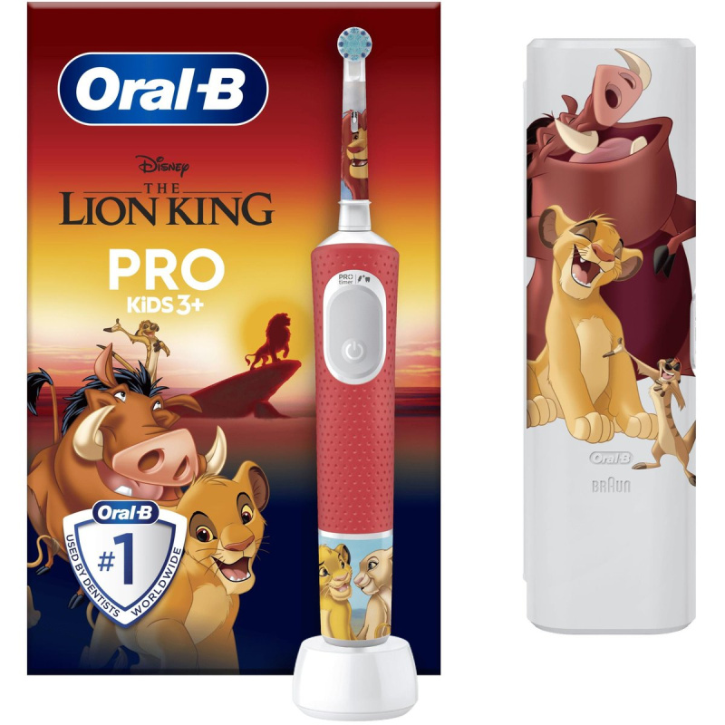 Oral-B Pro Kids elektrický zubní kartáček lví král