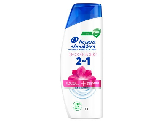 Head & Shoulders Smooth & Silky šampon proti lupům 2 v 1 330 ml