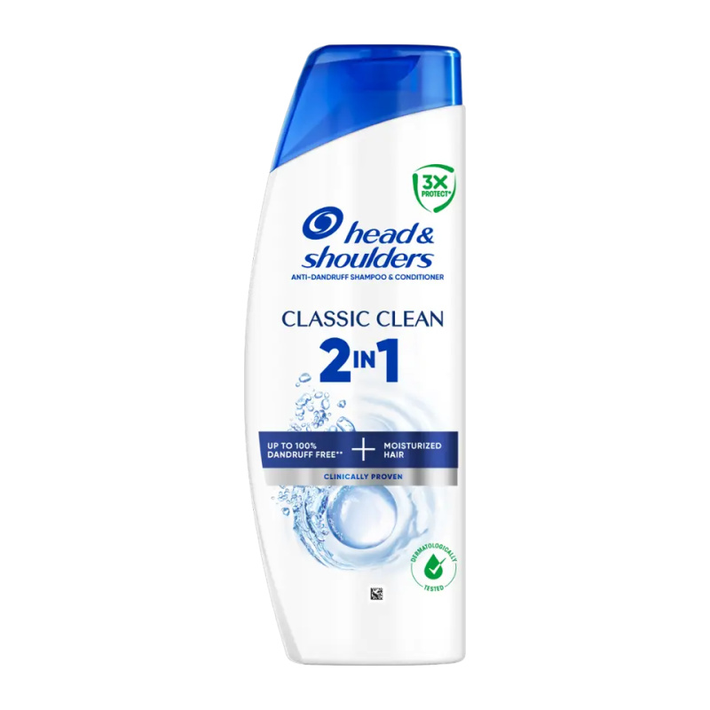 HEAD&SHOULDERS Šampon 2v1 Classic 400 ml
