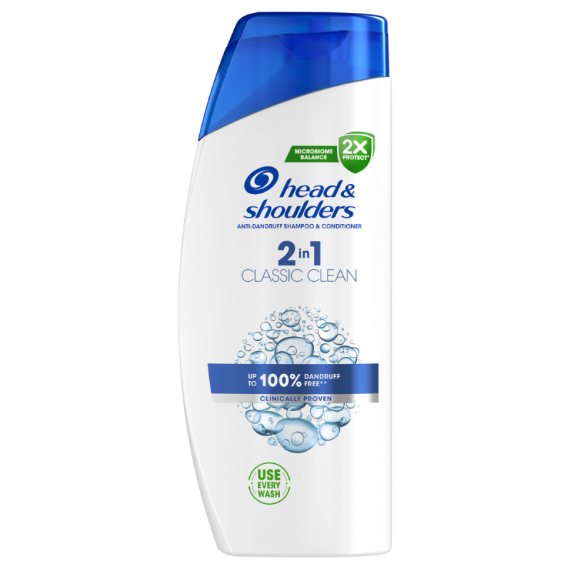 Head & Shoulders Classic Clean 2in1 šampon proti lupům 2 v 1 625 ml