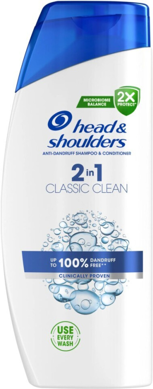 Head & Shoulders Classic Clean 2in1 šampon proti lupům 2 v 1 625 ml