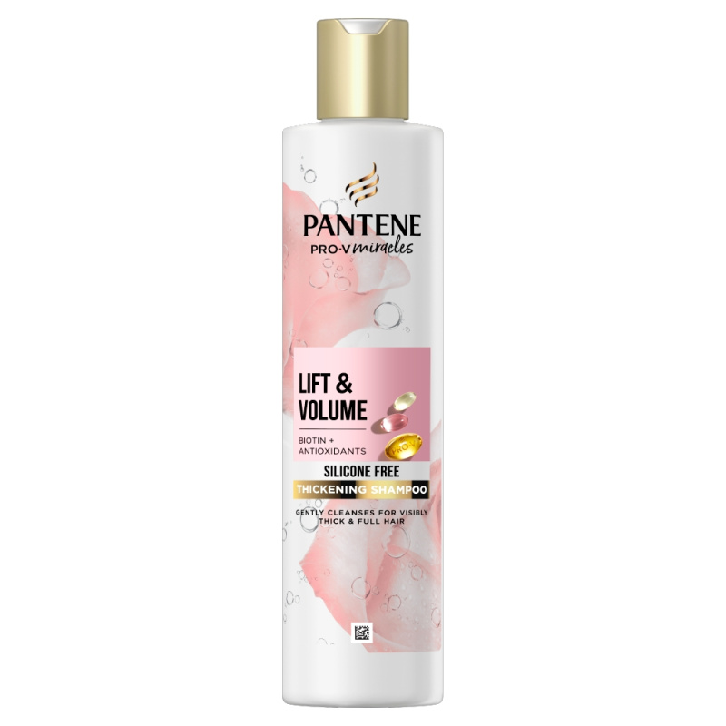 Pantene Pro-V Miracles Lift'N'Volume šampon pro objem jemných vlasů s biotinem 250 ml