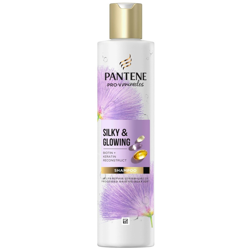 Pantene Silky & Glowing šampon pro suché vlasy