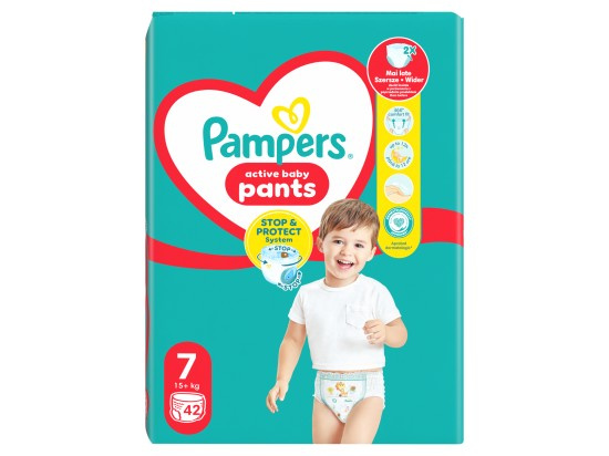 Pampers kalhotkové plenky Giant Pack vel. 7 42ks