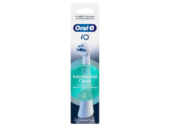 Oral B iO Interdental Clean náhradní hlavice pro čištění rovnátek a implantátů 2 ks