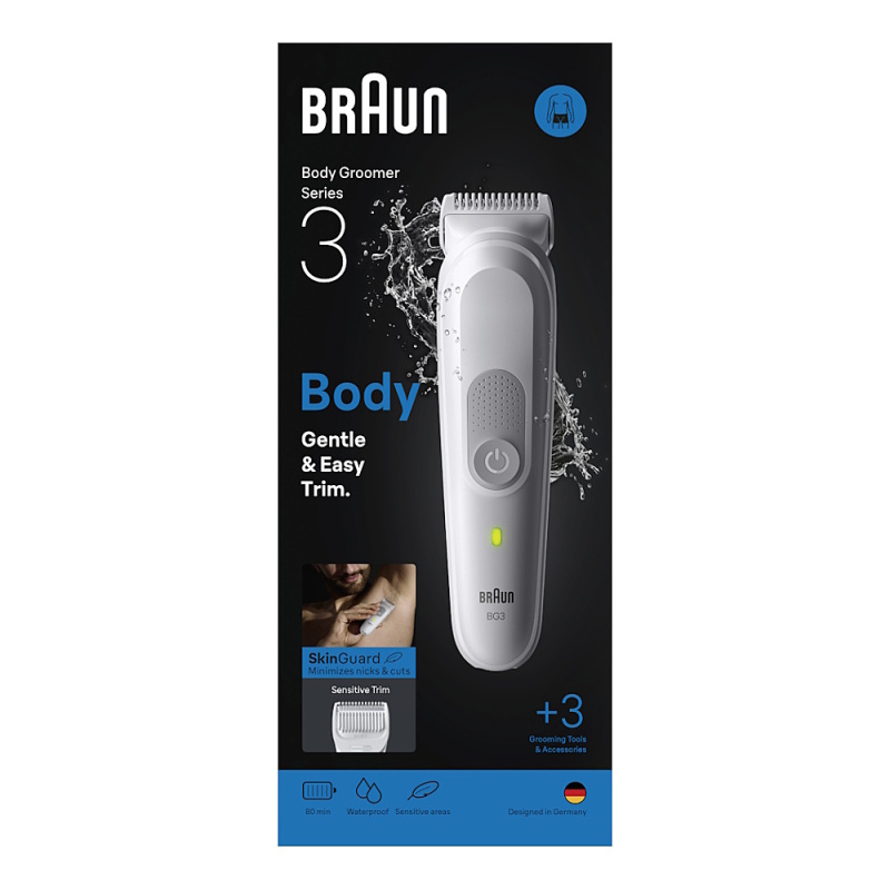 Braun Series 3 BG3530 sada péče o tělo šedá