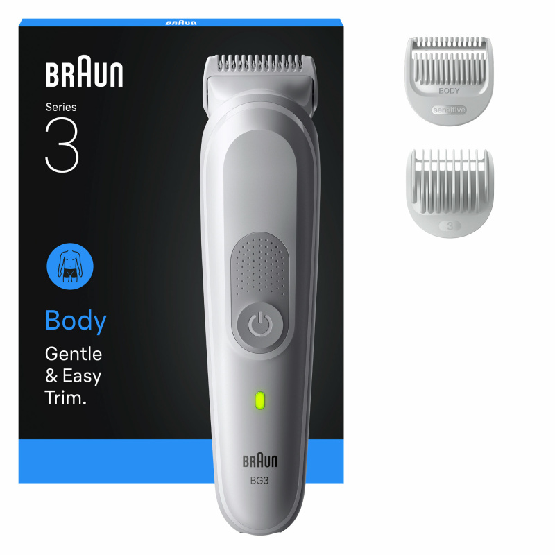 Braun Series 3 BG3530 sada péče o tělo šedá