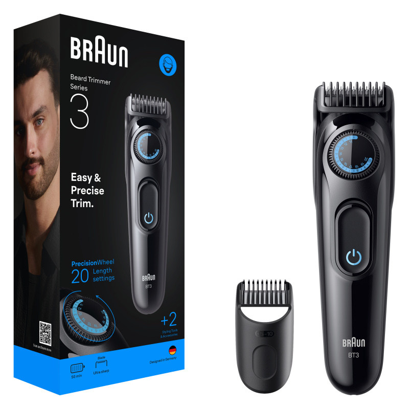 Braun BT3500 Series 3 zastřihovač vousů s 20 nastaveními délky