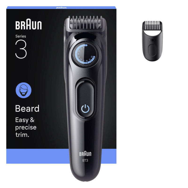 Braun BT3500 Series 3 zastřihovač vousů s 20 nastaveními délky