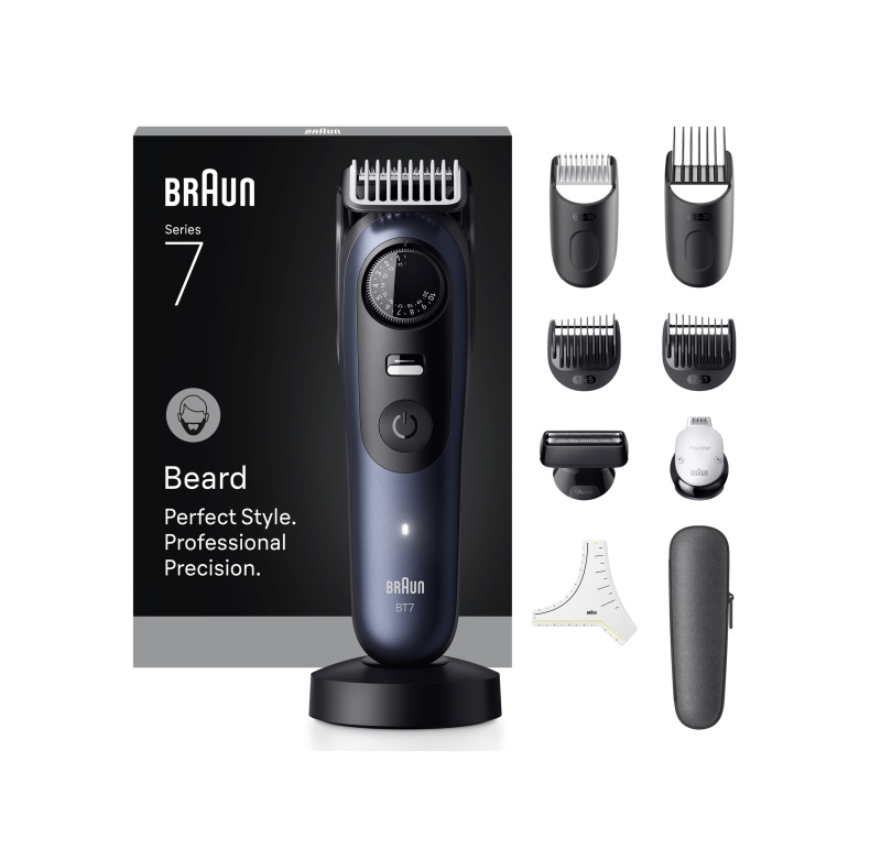 Braun Series 7 BT7540 zastřihovač vousů + 10 stylingových nástrojů 1 ks
