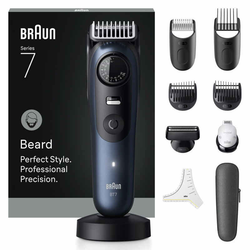 Braun Series 7 BT7540 zastřihovač vousů + 10 stylingových nástrojů 1 ks