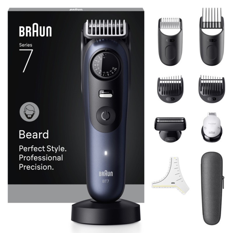 Braun Series 7 BT7540 zastřihovač vousů + 10 stylingových nástrojů 1 ks